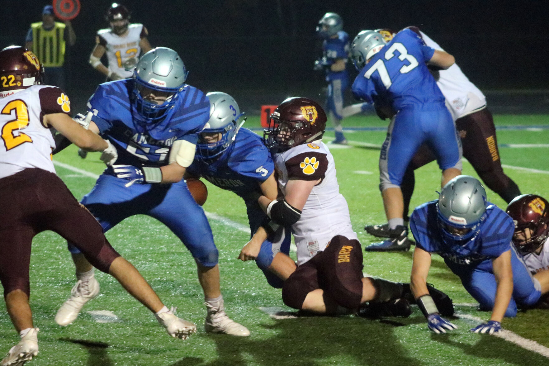Cameron vs. Barron football 10-9-20